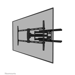 Neomounts Full Motion Wall Mount with 3 Pivots for 43 to 75 Inch Screens